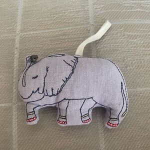 Skippy Cotton Elephant Ornament